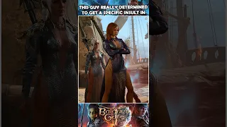 He really loves to call you a cuck | Baldur's Gate 3