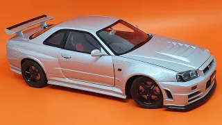 1/18 Nissan R34 Skyline GTR Z-tune by Autoart