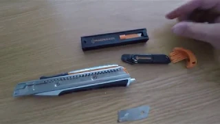 Magnusson craft knife blade change