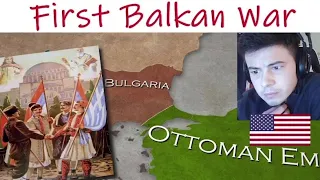 American Reacts The First Balkan War