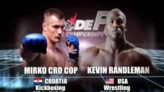 PRIDE  Kevin Randleman vs Mirko Cro Cop Filipovic