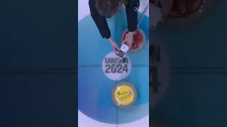 Curling is also a maths game. 🤯