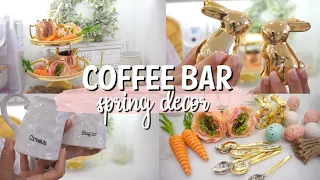 SPRING COFFEE BAR 2020 | DECORATE WITH ME
