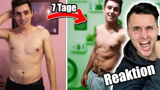 Fixx 7 Tage Fitness Transformation mit Sascha Huber Workouts! 💪🏼 I The Franklin Reaktion