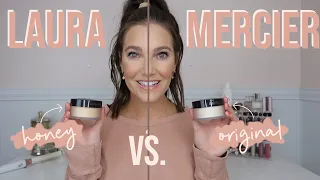 NEW! LAURA MERCIER TRANSLUCENT SETTING POWDER HONEY VS  ORIGINAL COMPARISON | Sarah Brithinee