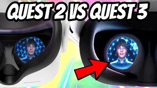 QUEST 3 THROUGH THE LENS Vs Quest 2, Pro & PSVR 2