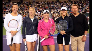 Henin & Navratilova vs Davenport & Graf | 2010 Hit for Haiti