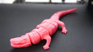 3D Printing - Articulated Crocodile