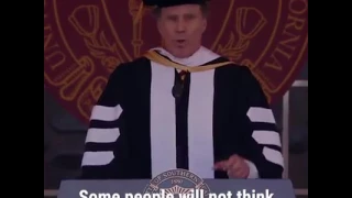 Will Ferrel @ Univ. of South California Speech (May 16, 2017).