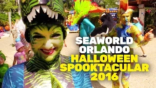 SeaWorld Orlando's Halloween Spooktacular - Opening Day 2016