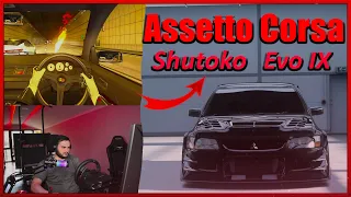 🔴 Lancer Evolution IX 700 WHP🔴ზედმეტად სწრაფი ევო 💢 | Assetto Corsa Shutoko