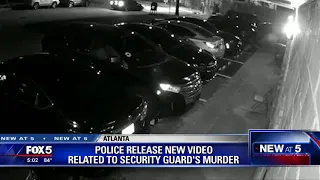 Police release new video related to security guard's murder