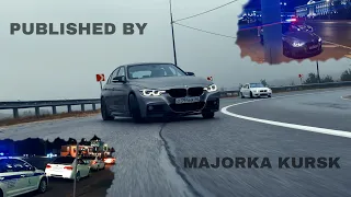 M3 E92 vs BMW F30 / Закрываем Сезон / Дрифт / Приняла Полиция / VLOG in 4K