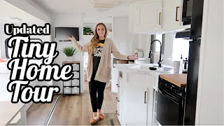 UPDATED TINY HOME TOUR BOHO MODERN FARMHOUSE