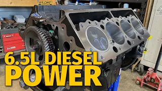 Get Duramax Torque from a 6.5 Diesel-How to Build a Forged 6.5 for Work-Squarebody Diesel, Part 1