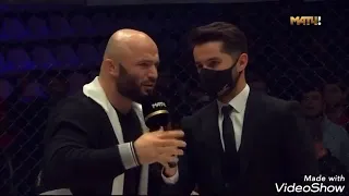 Бойцы MMA устроили драку на турнире в Москве!!!!