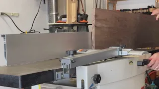Milling walnut for the console