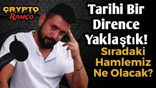 #Bitcoin Analiz - Tarihi Bir Dirence Yaklastik! Sirdaki Hamlemiz Ne Olacak? Btc Teknik Analiz Forex