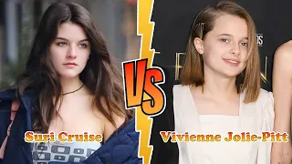 Suri Cruise VS Vivienne Jolie-Pitt (Angelina Jolie's Daughter) Transformation ★ From Baby To 2023