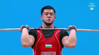 Sunnatilla Usarov (UZB) – 363kg 12th Place – 2019 World Weightlifting Championships – Men's 102 kg