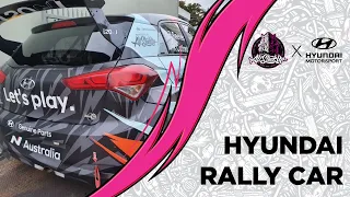 Hyundai Rally Car Wrap | Custom Designed Vinyl Wrap | Wrapped by All Stuck Up