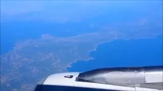 Descent into Athens Airport