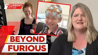 Mum knew nothing of daughter's seizure during Optus outage | A Current Affair