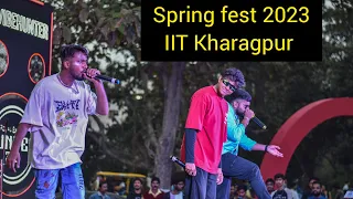 Spring fest 2023 | IIT Kharagpur NRS Rapper #iitkgp #viral #nrs #rapper #springfest #college #peace