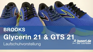 Der Brooks Glycerin 21 & Glycerin GTS 21 - Vorstellung mit Lukas und Martin | bunert.de