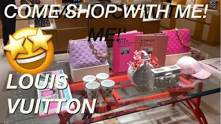 Come SHOP With Me @ LOUIS VUITTON! 🔥 Valentines Drops, Prices, RTW etc ❤️ Shopping Vlog