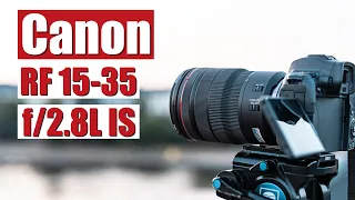 Canon RF 15-35mm f/2.8L IS USM | a must have lens for super wide angle shots | EOS R [4K]