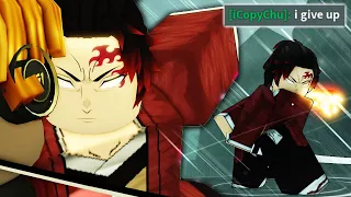 I Became The Sun Hashira Yoriichi In Roblox Demon Slayer [Rogue Demon]