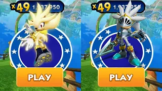 Sonic Dash   Sir Galahad vs Super Silver vs All Bosses Eggman Zazz All New Characters Unlocked