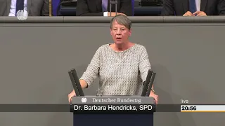 Barbara Hendricks: Gleichgeschlechtliche Ehe [Bundestag 11.10.2018]