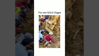 dangerous job 😎gold digger