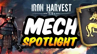 Iron Harvest | Mech Spotlight - ALL MECHS for Saxony -2020 STRATEGY GAME