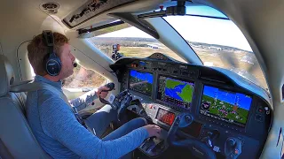 TURBULENT FLIGHT DOWN THE JERSEY SHORE! - TBM940 Flight VLOG!