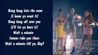 Jessie J, Ariana Grande, NIcki MInaj - Bang Bang Karaoke / Instrumental with lyrics on screen