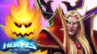 Kael'thas Living Bomb Burns Their Hopes & Dreams! | Heroes of the Storm (Hots) Kael'Thas Gameplay