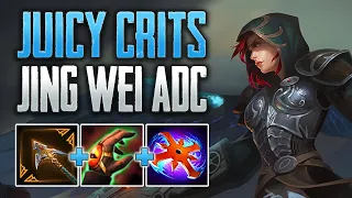 THE BEST LATE GAME HUNTER! Jing Wei ADC Gameplay (SMITE Conquest)
