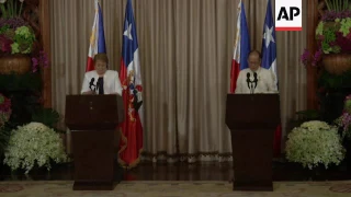 Bachelet and Aquino joint statement