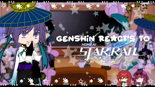 ⌜ Genshin React's To Honkai Starrail  ✦ Read desc ✦ Gacha club ✦ HSR ✦ 2/? ⌟