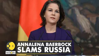 German foreign minister Annalena Baerbock slams Russia for its aggression against Ukraine | WION