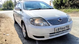 Обзор Toyota Corolla 2003 г.в. (Е120) 4WD