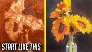 7 Tips that will help you paint flowers