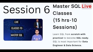 SQL Session 6