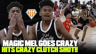 Magic Mel & KYRIE IRVING Team Up on AAU Circuit!! | Flashy PG Hits CRAZY SHOT To Send It To Overtime