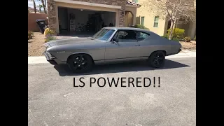 Wicked LS powered Chevelle Build!