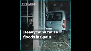 Flash floods hit Spain after torrential rain