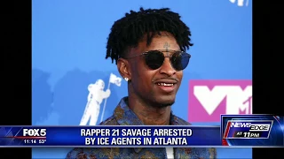 Rapper 21 Savage arrested by ICE agents in Atlanta